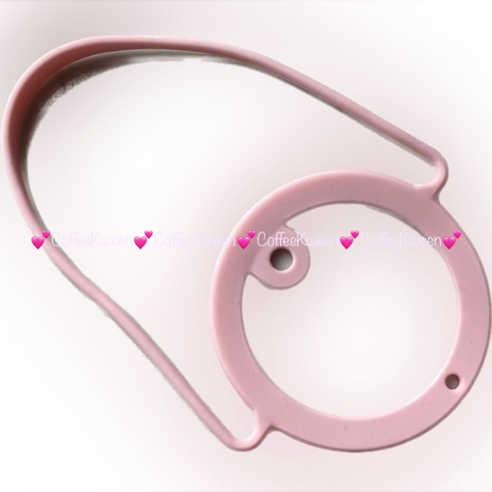 PINK Durable, Silicone Tumbler Carrying Strap